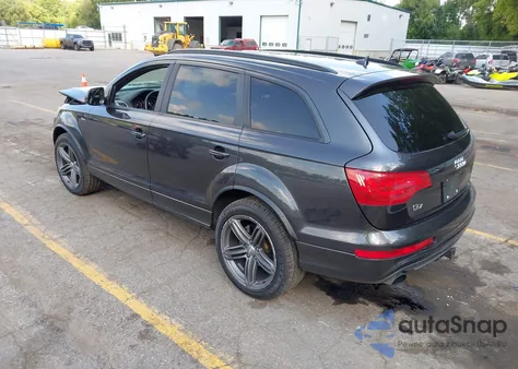 2013 Audi Q7 3.0T S Line Prestige из США, поврежденный, VIN WA1DGAFE1DD011586